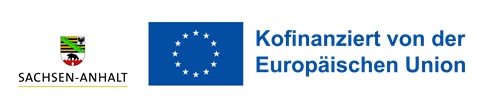 Finanzierung durch das Land Sachsen-Anhalt und kofinanziert von der Europäischen Union